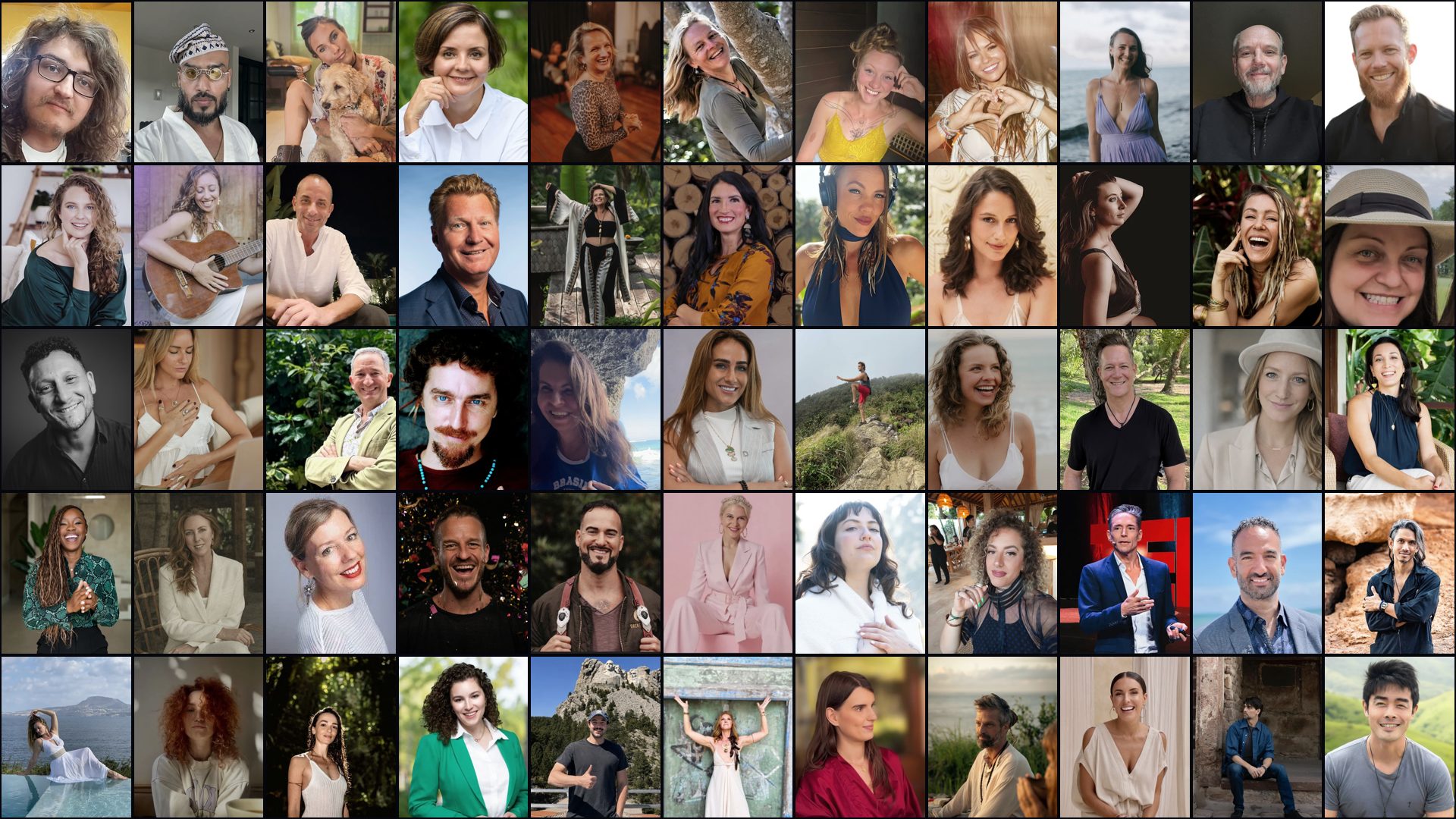 A mosaic of AI Business Mastermind members